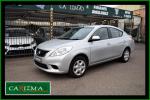 2012 NISSAN ALMERA 4D SEDAN ST N17