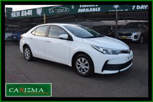 2017 TOYOTA COROLLA 4D SEDAN ASCENT ZRE172R